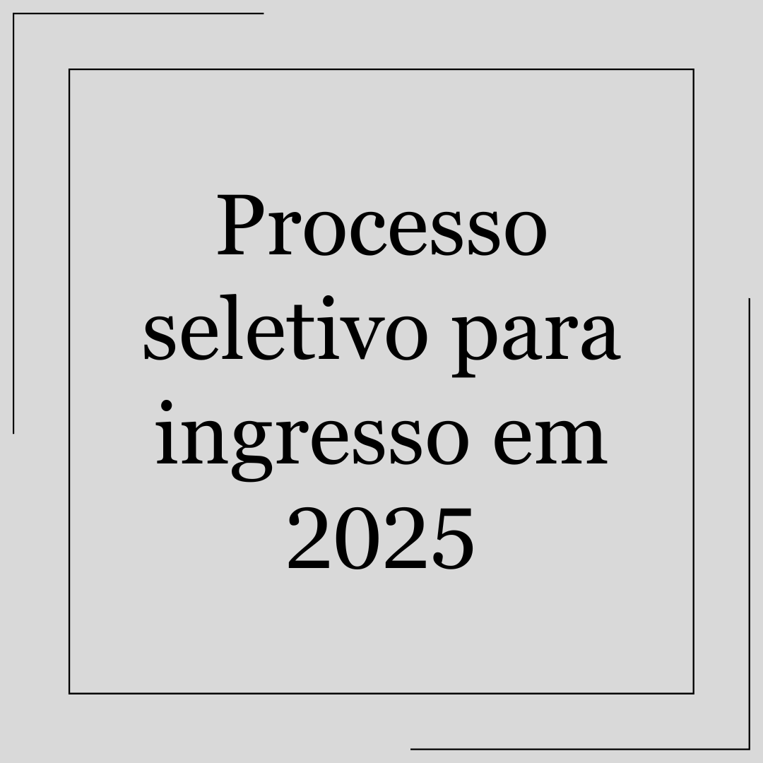processo seletivo