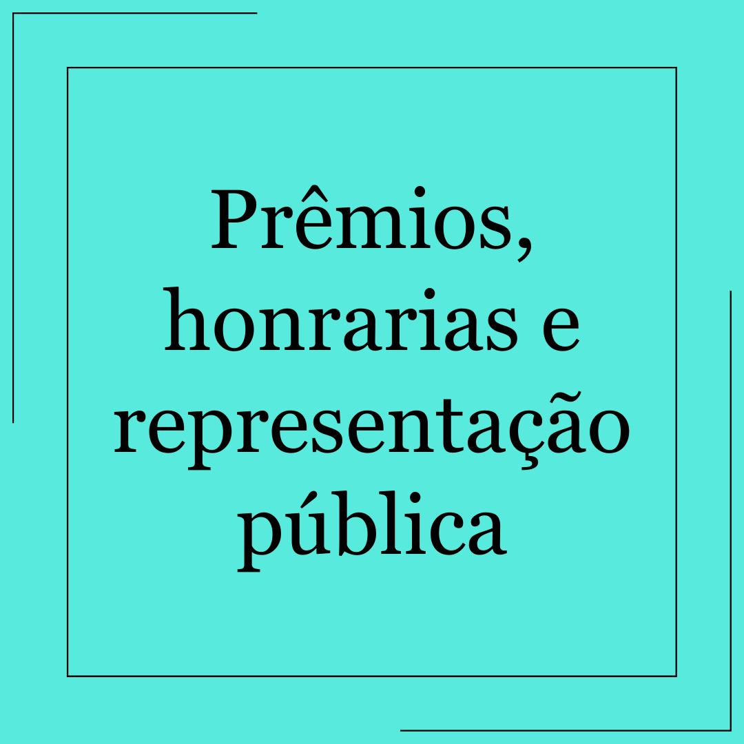 prêmios e honrarias
